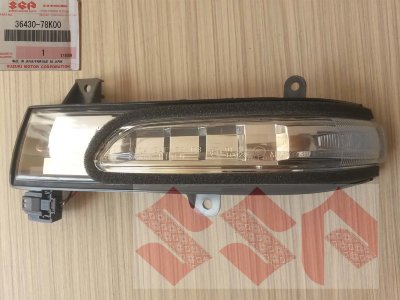 Указатель поворота в зеркале, левый suzuki Grand Vitara, 36430-78K00 Указатель поворота в зеркале, левый suzuki Grand Vitara, 36430-78K00
