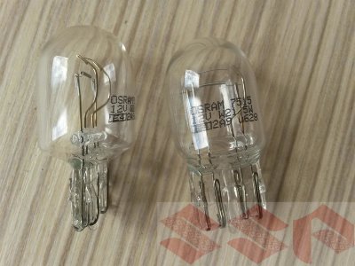 Автомобильная лампа Osram 21/5W 2-конт.  безцокольная, OS7515 Автомобильная лампа Osram 21/5W 2-конт