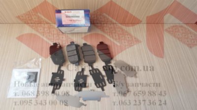 Колодки тормозные дисковые задние Suzuki Grand Vitara 55800-77K05 Колодки тормозные дисковые задние Suzuki Grand Vitara 55800-77K05