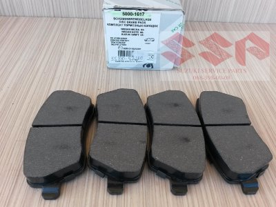 Колодки тормозные передние дисковые,suzuki Swift, 5000-1617, Profit Колодки тормозные передние дисковые,suzuki Swift, 5000-1617, Profit