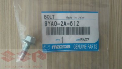 Болт кріплення Mazda 9YA0-2A-612 Болт кріплення Mazda 9YA0-2A-612