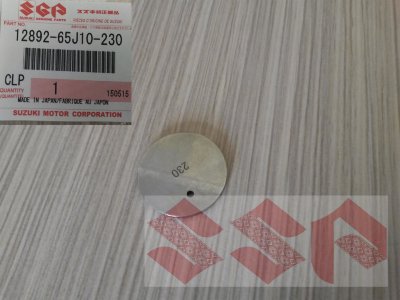 Шайба регулировочная suzuki Grand Vitara, SX4, 12892-65J10-230 Шайба регулировочная suzuki Grand Vitara, SX4, 12892-65J10-230