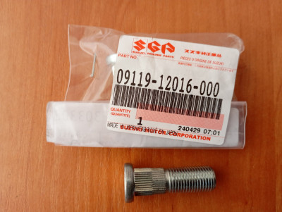  Шпилька колеса 09119-12016 Suzuki  Шпилька колеса 09119-120116 Suzuki