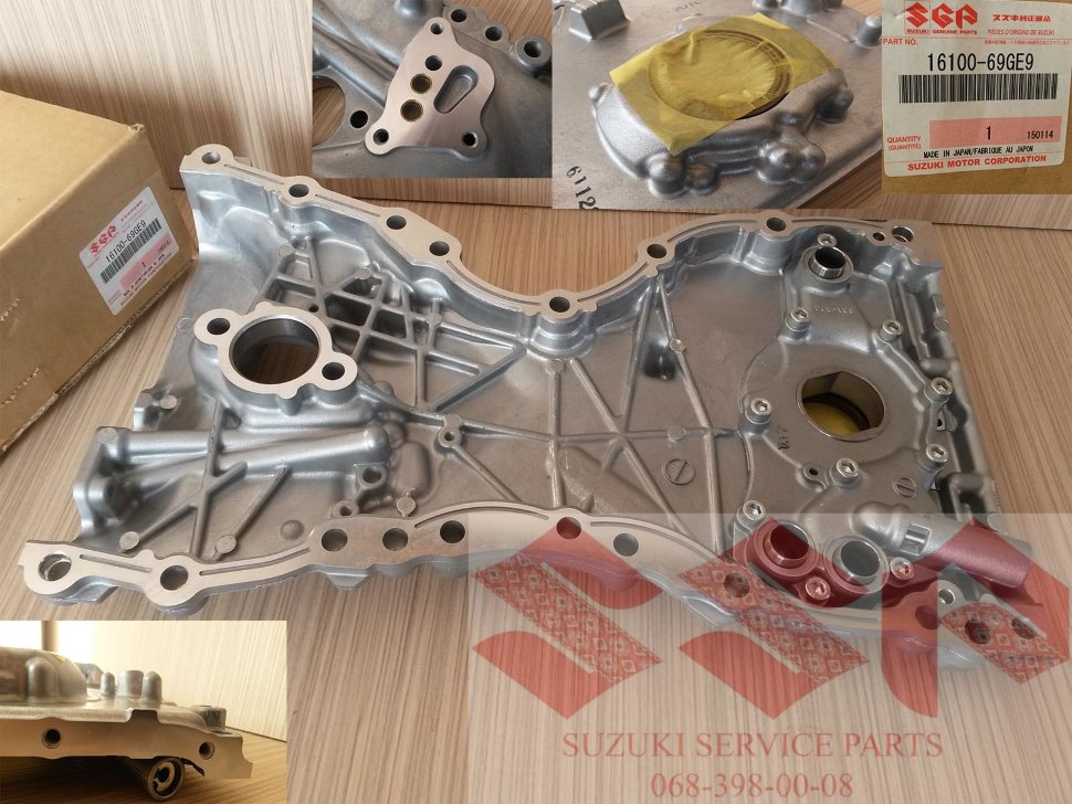 Насос масляный suzuki Grand Vitara, SX-4, Swift, 16100-69GE9