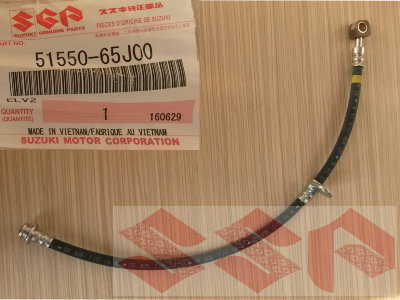 Шланг тормозной передний, левый, suzuki Grand Vitara, 51550-65J00 Шланг тормозной передний, левый, suzuki Grand Vitara, 51550-65J00