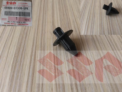 Кліпса кріплення Suzuki Grand  Vitara, SX4, Liana 09409-07308-5PK Кліпса кріплення Suzuki Grand  Vitara, SX4, Liana 09409-07308-5PK