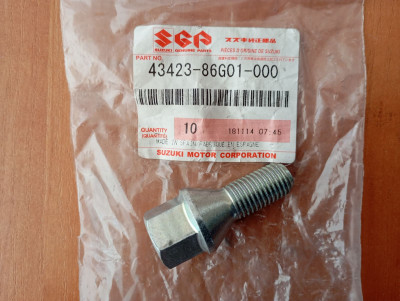 Болт кріплення колеса 43423-86G01-000 Suzuki Болт кріплення колеса 43423-86G01-000 Suzuki