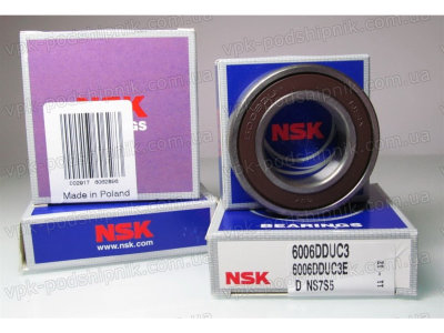 ПОДШИПНИК РОЛИКА РЕМНЯ, NSK, MAZDA, 6005DDUC3E Подшипник ролика ремня, 6005DDUC3E